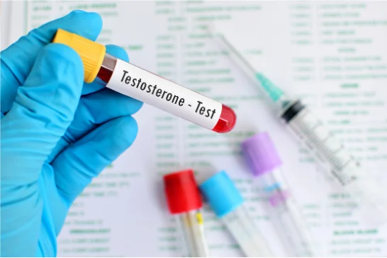 Testosterone Blood Test Sample Tube